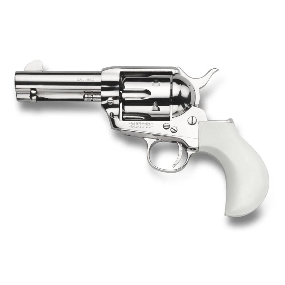 Taylor's & Company 200111 TC9 1873 9mm 3.5" Nickel Revolver - View 2
