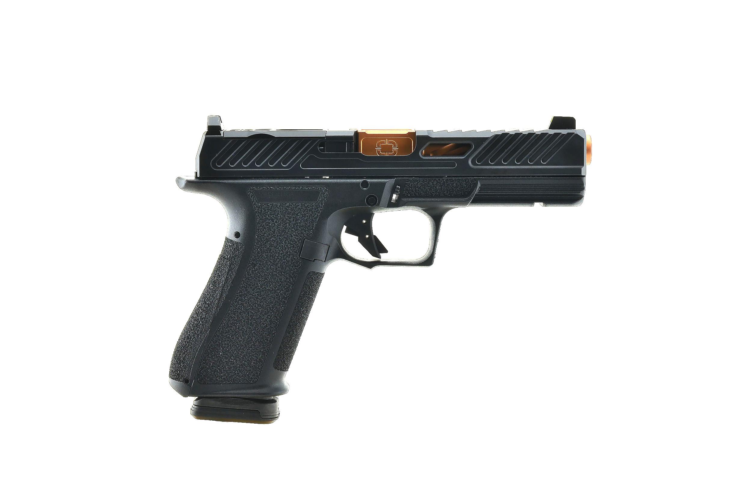 Shadow System Elite 9mm Luger Pistol Optic Cut Unthreaded Black Polymer - View 2
