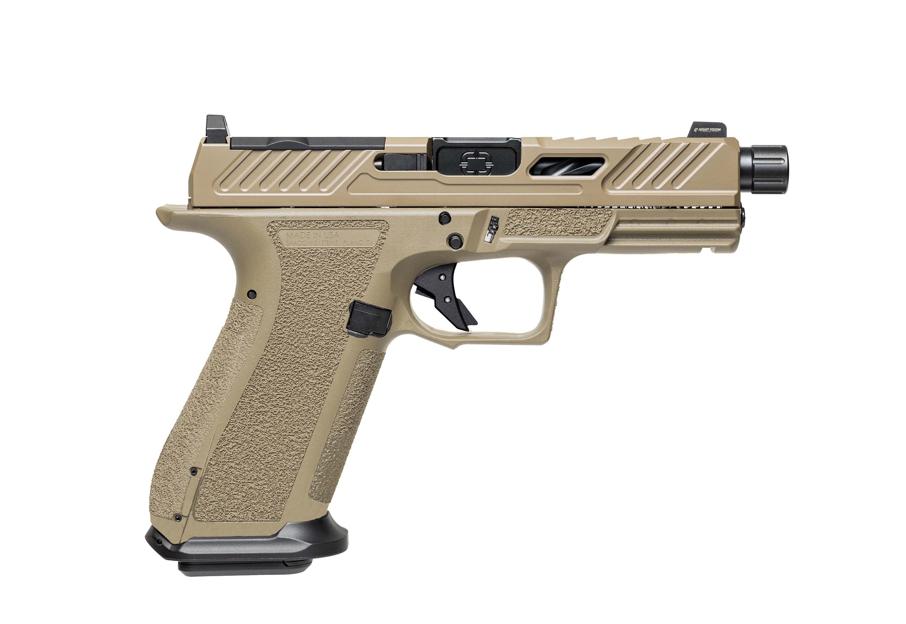 Shadow Systems XR920 Elite Semi-Auto Pistol 9mm Luger FDE Polymer Finish - View 2