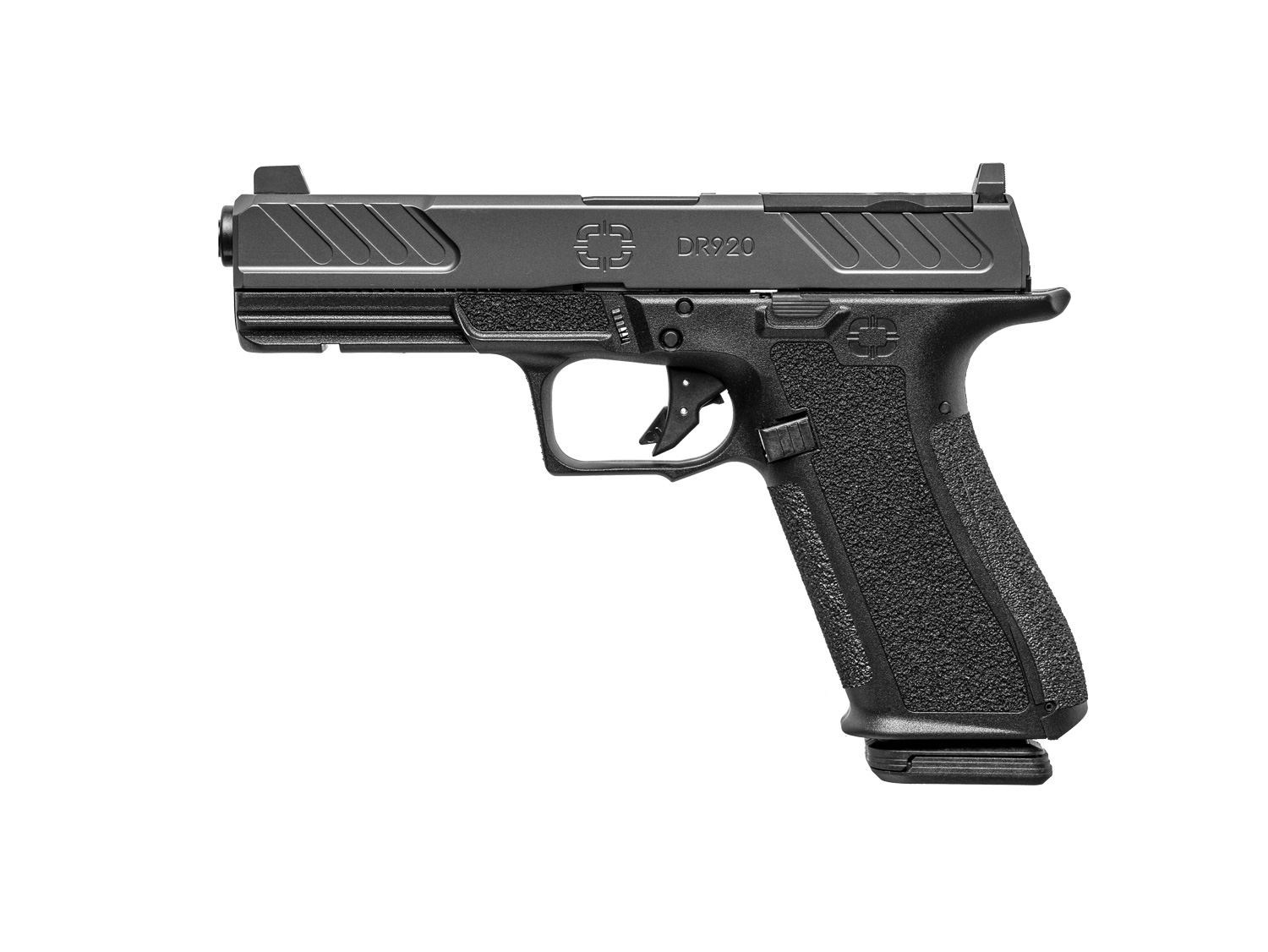 Shadow Systems DR920 9mm Pistol 4.5" Black Foundation Slide - View 2