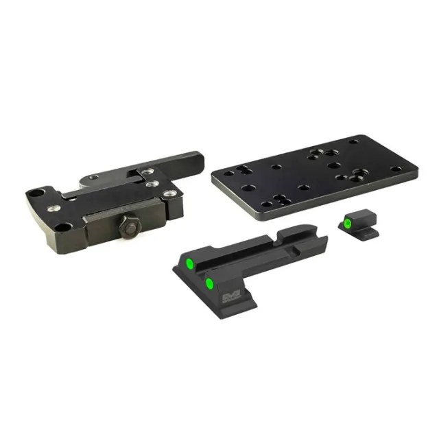 Meprolight 88071504 Micro RDS QD Adapter Black Steel S&W M&P - View 2