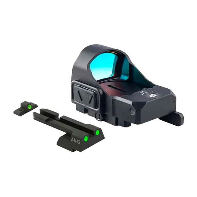 Meprolight 88070505 MicroRDS Red Dot Sight QD Adapter Backup Sights - View 2
