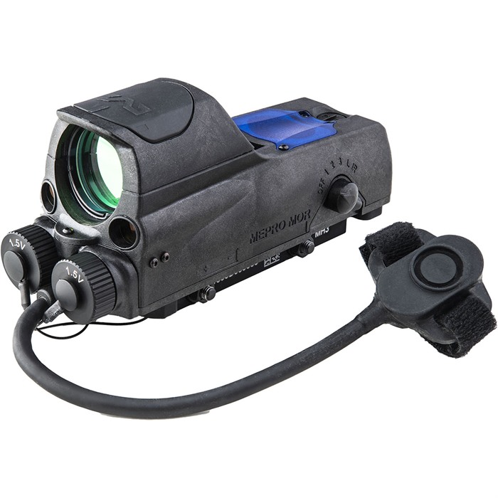 Meprolight 0687741 MOR PRO Black 1x30mm 4.3 MOA Dot Green & IR Laser - View 3