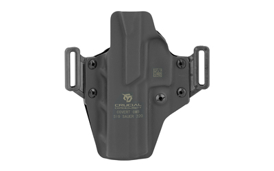 Crucial Concealment 1003 OWB Holster Right Hand Kydex Black Sig Sauer P320 - View 3