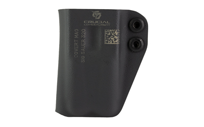 Crucial Concealment 1038 Covert Mag Pouch, Kydex, Ambidextrous, Black - View 3