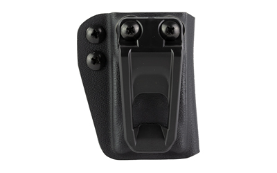 Crucial Concealment 1045 Covert Mag Pouch, Kydex, Glock 43x/48, Black - View 2