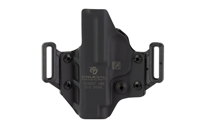 Crucial Concealment 1115 Covert OWB Holster, Kydex, Right Hand, Black - View 3