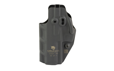 Crucial Concealment 1373 Covert IWB Holster, Kydex, Ambidextrous, Black - View 3