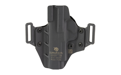 Crucial Concealment 1414 OWB Holster Right Hand Kydex Matte Black - View 2