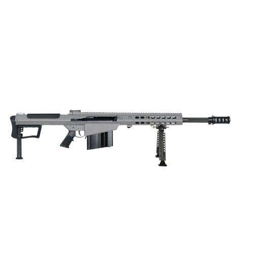 Barrett 18068 M107A1 50 BMG 20" 10+1 Tungsten Gray Cerakote Fixed with - View 2