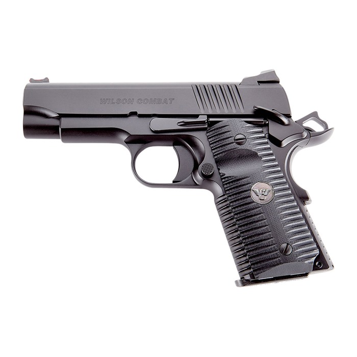 Wilson Combat ACPCP9 ACP Compact 9mm 4" 8+1 Black Armor-Tuff G10 Grip - View 2