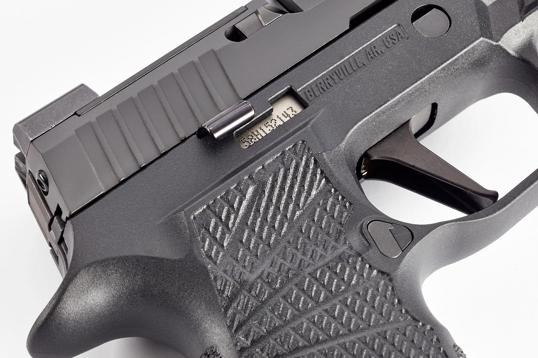 Wilson Combat 320SR Slide Release Extended Black Nitride Steel Sig P320 - View 2
