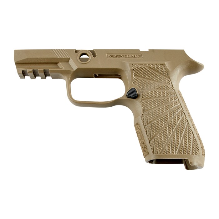 Wilson Combat 320-XCST Sig P320 X-Compact Grip Module Tan Frame - View 2