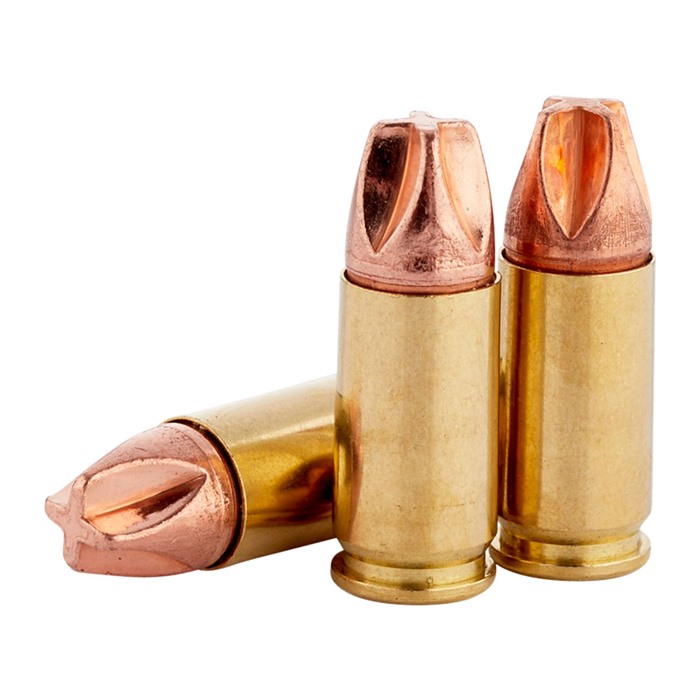 Lehigh Defense LA990XDC 9mm Luger 90 Grain Brass Cased 20 Rounds - View 3