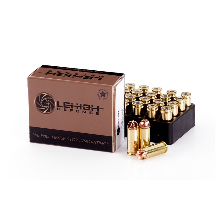 Lehigh Defense LA10115XD 10mm Auto 115 Grain Brass 20 Rounds - View 2