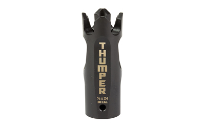 Battle Arms BAD-THUMPER-30-BN Muzzle Brake, 308/762, Nitride, 5/8x24, Black - View 2