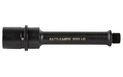 Battle Arms A-BBL5.25T9MM1-10BN 9MM 5.25" Barrel 1/2x36 Nitride Black - View 4