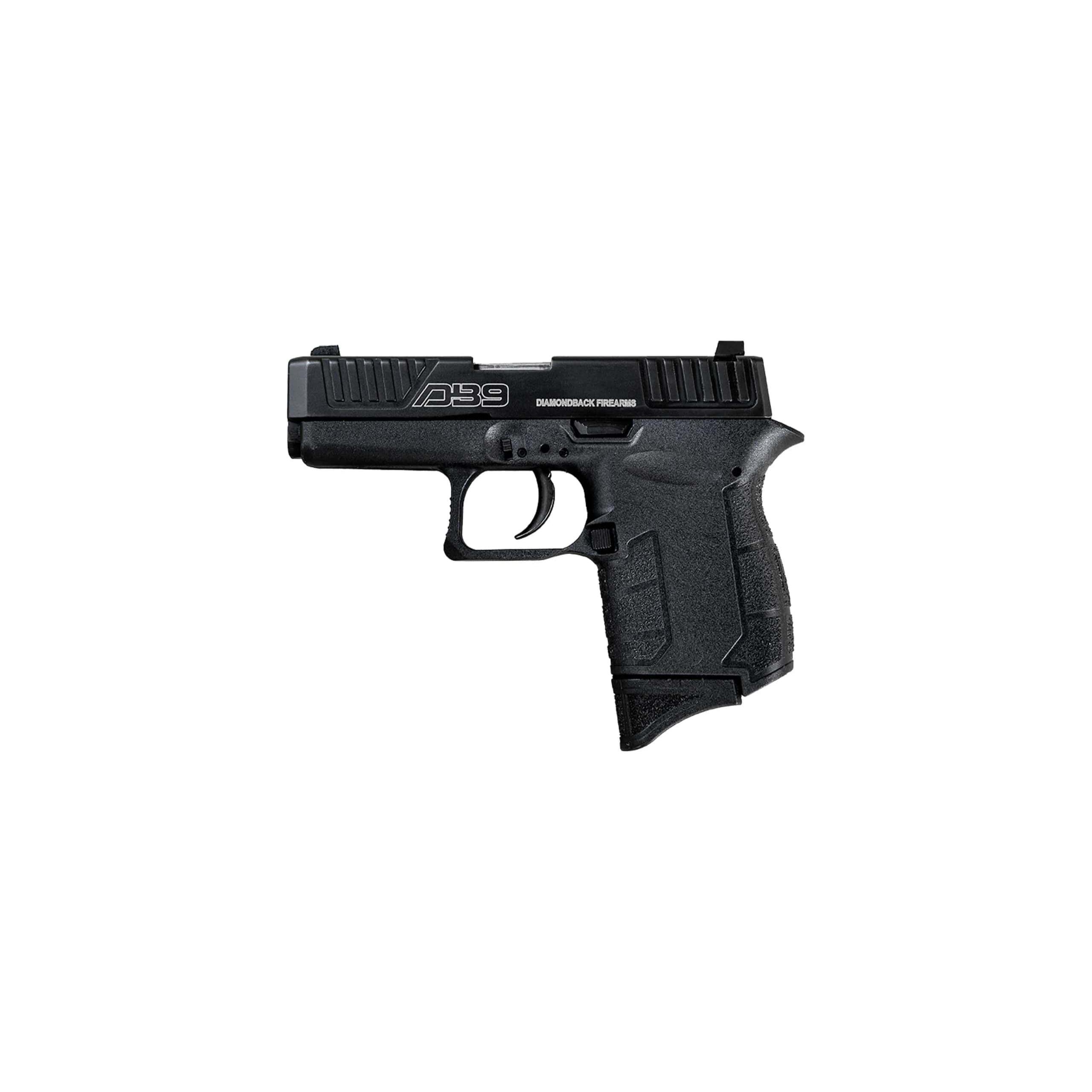 Diamondback DB9 9mm Pistol 3" Barrel Black - View 2