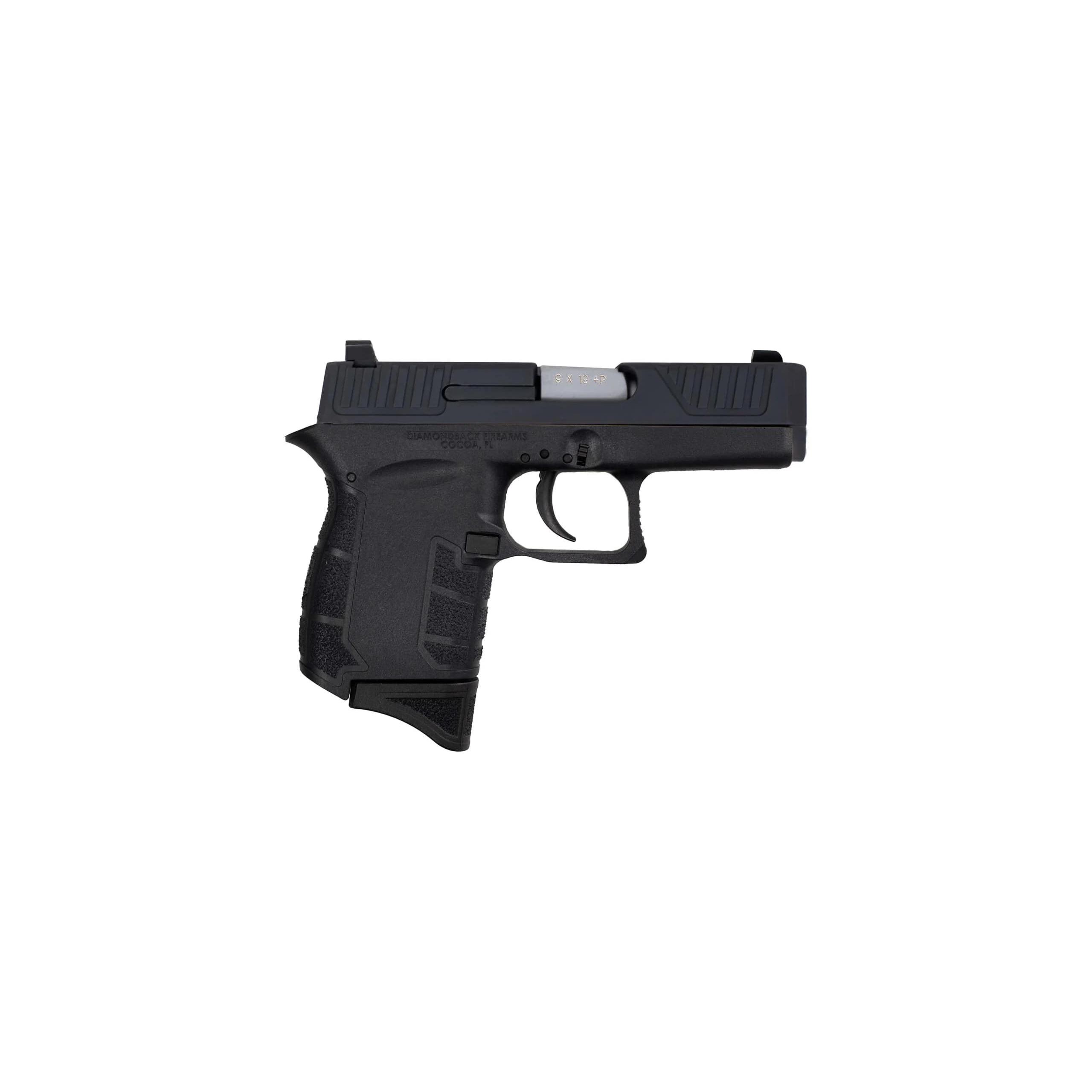 Diamondback DB9 9mm Pistol 3" Barrel Black - View 3