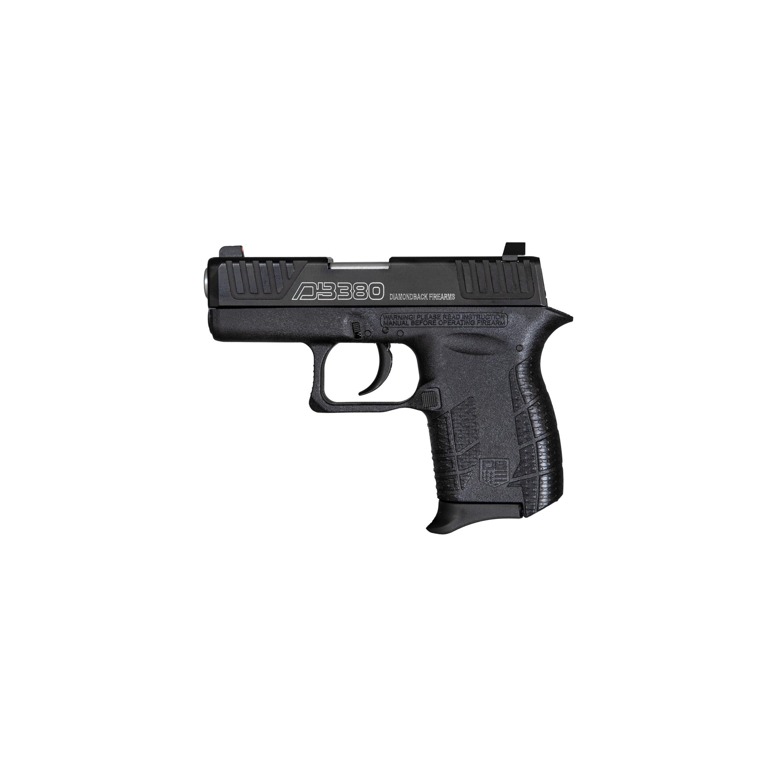 DIAMONDBACK DB380 Gen4 .380 ACP 2.8in 6rd Black Semi-Auto Pistol DB0100E002 - View 2