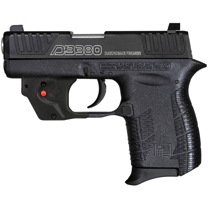 Diamondback DB0101E002 DB380 Gen4 w/Laser Micro-Compact Frame 380 ACP... - View 3