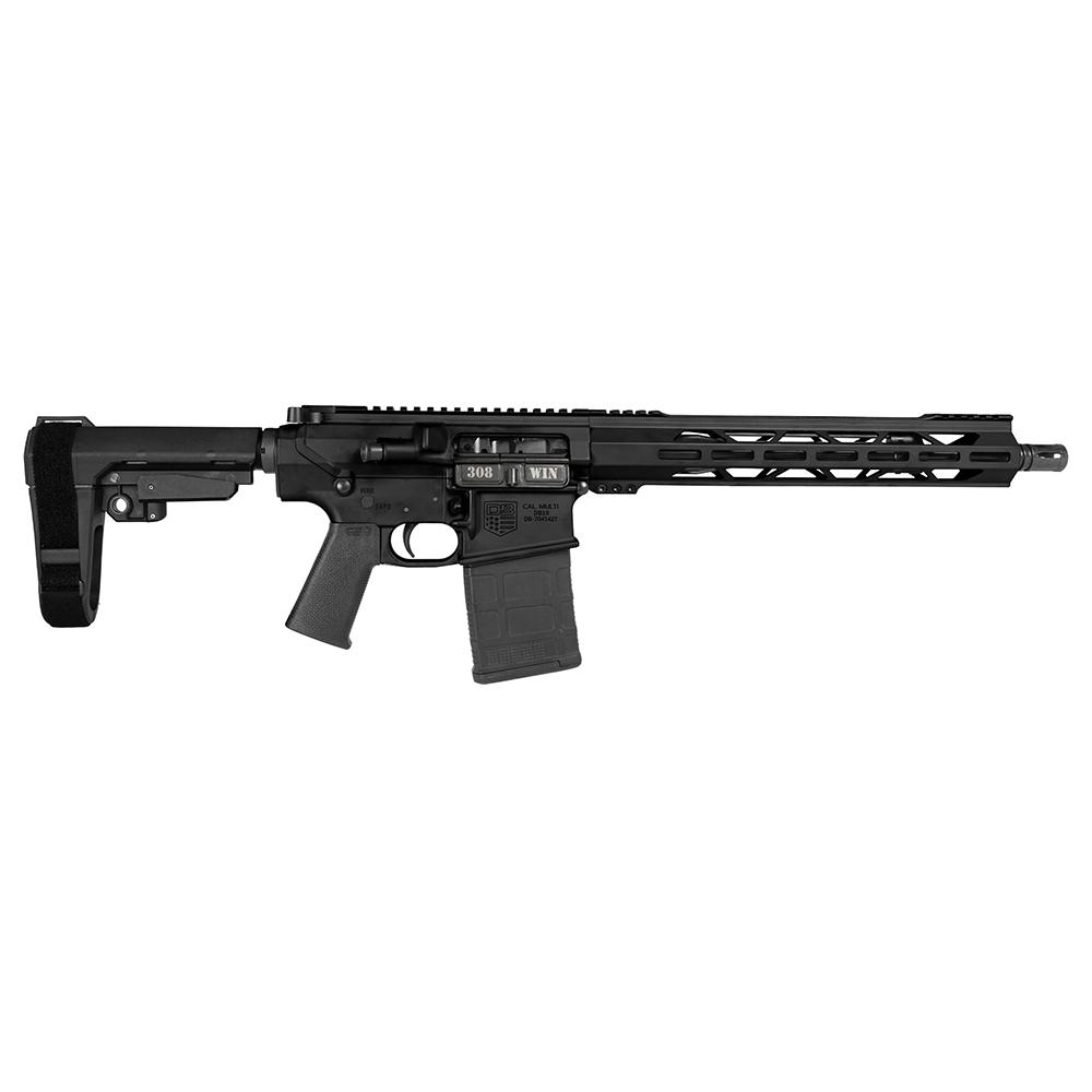 Diamondback DB15 308 WIN 20+1 13.5 Chrome-Moly Black Hardcoat Anodized  - View 2