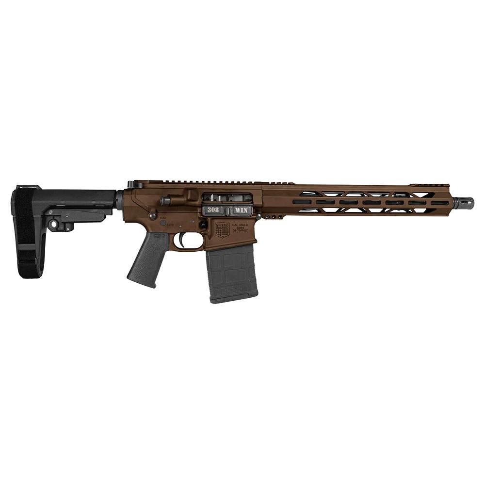 Diamondback DB15 308 WIN 20+1 13.5 Chrome-Moly Midnight Bronze Cerakote  - View 2