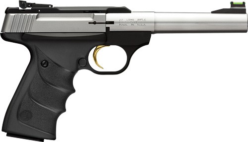 Browning Buck Mark Camper 22 LR 5.5 in Matte Stainless 10 Round Single Acti - View 2