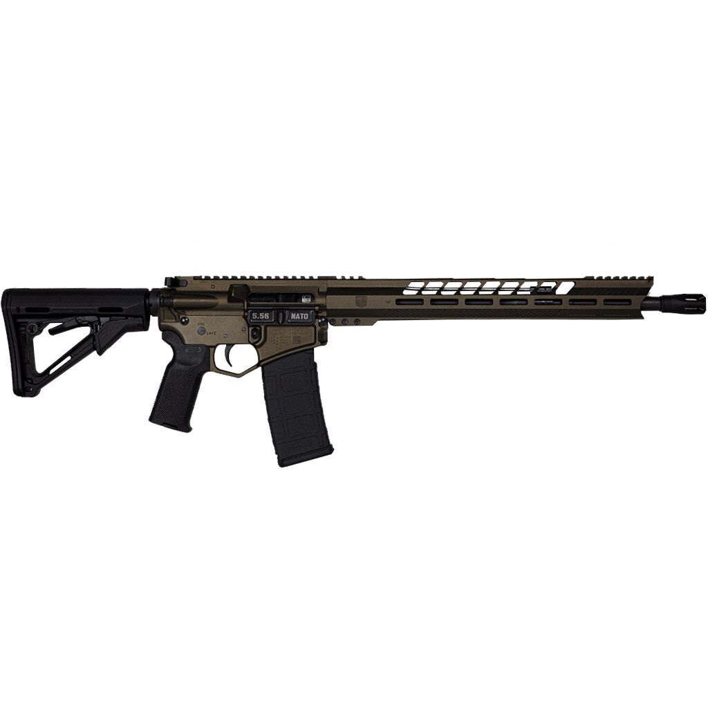 Diamondback DB15 5.56 NATO Rifle, 16" Barrel, Mid-Length Gas System, MOE-K2 Grip, CTR Stock - View 2