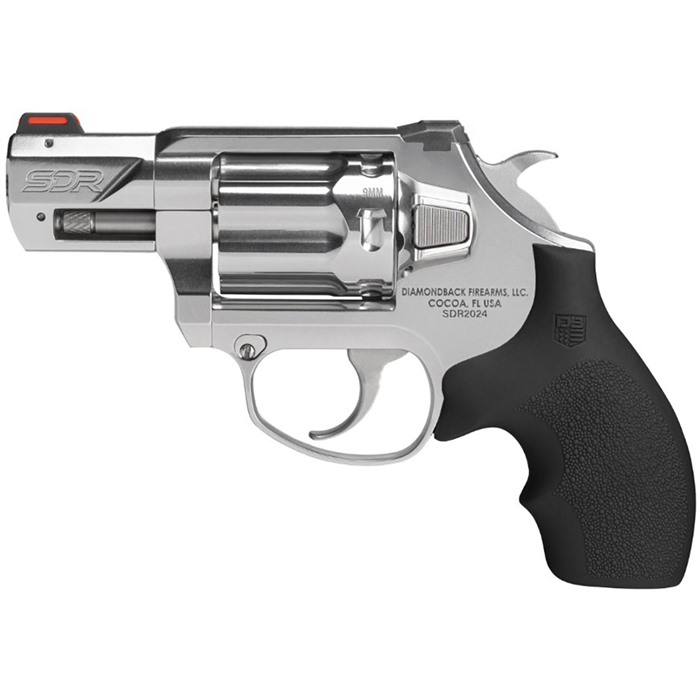 Diamondback SDR Revolver 9mm Luger 2 inch 6 Rounds Stainless Steel Polis... - View 3