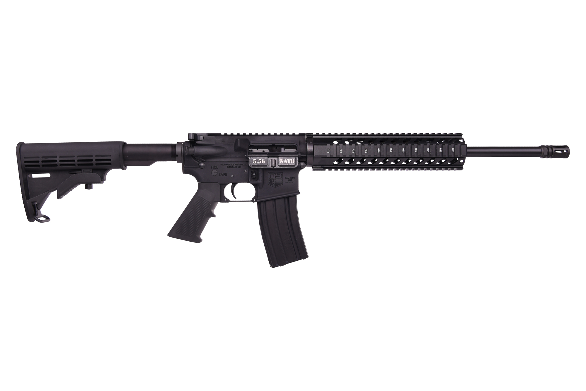 Diamondback DB1717K002 AR-15 Rifle 5.56 NATO 16" Barrel 30+1 Black - View 2