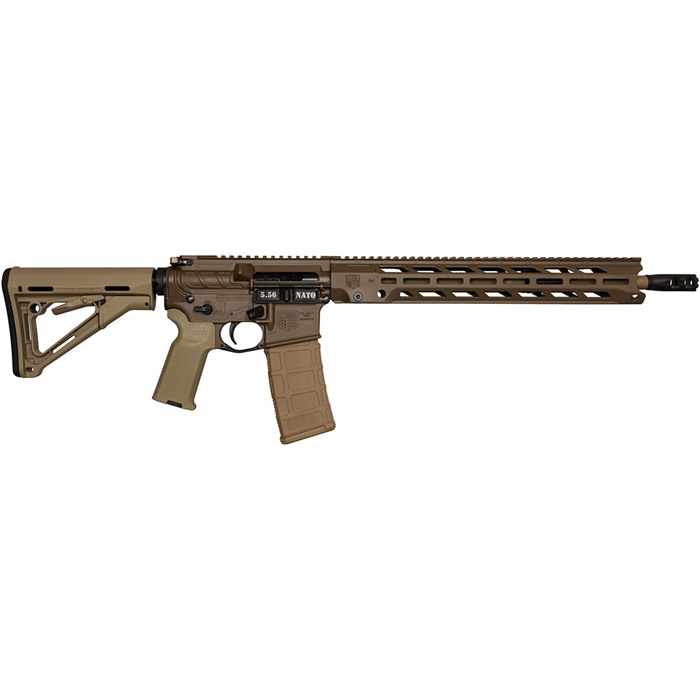 DIAMONDBACK DB15 5.56mm NATO 16in 30rd Brown/FDE Semi-Auto Rifle (1784K131) - View 2