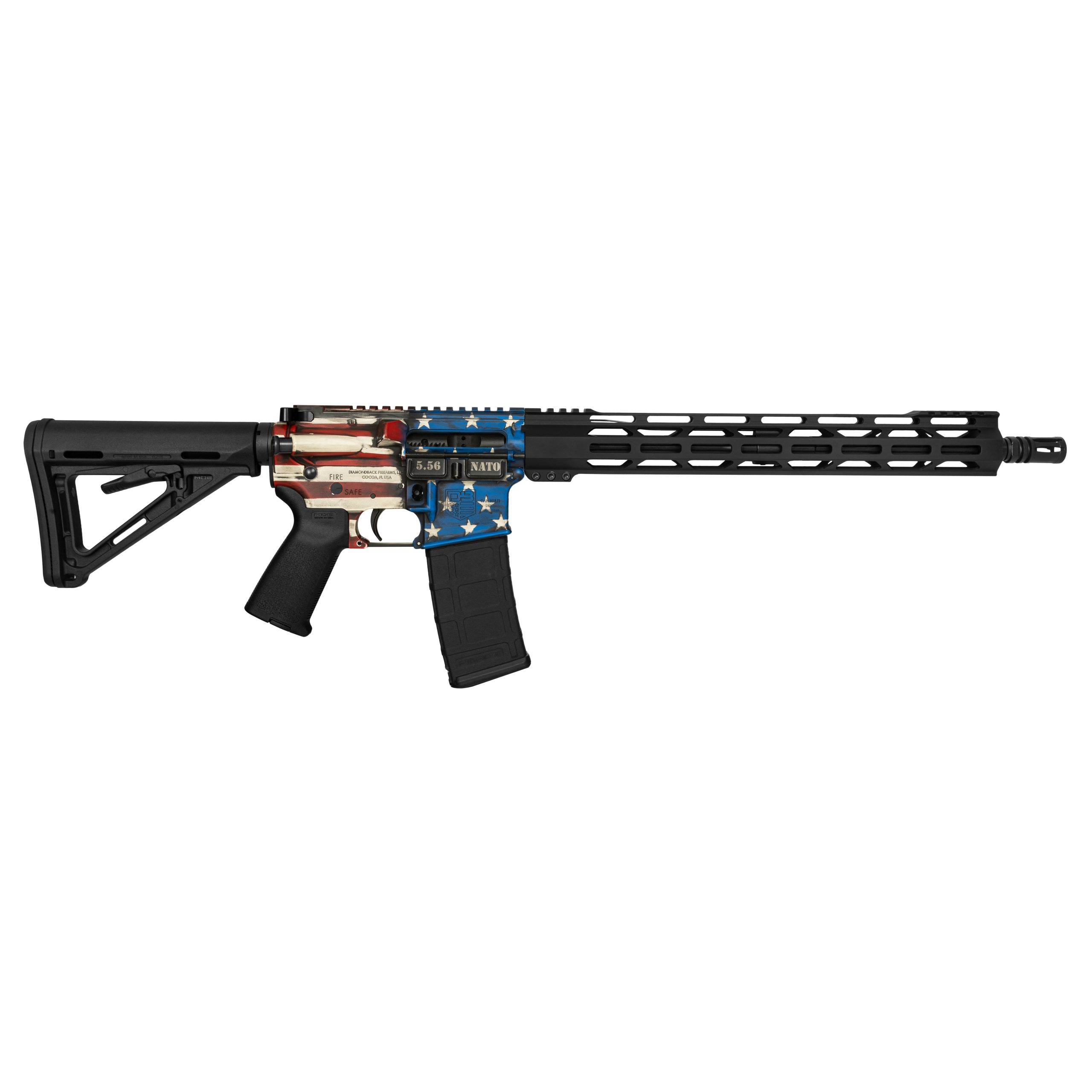Diamondback DB1780K241 5.56 NATO 30Rd Flag Finish 16 Inch - View 2