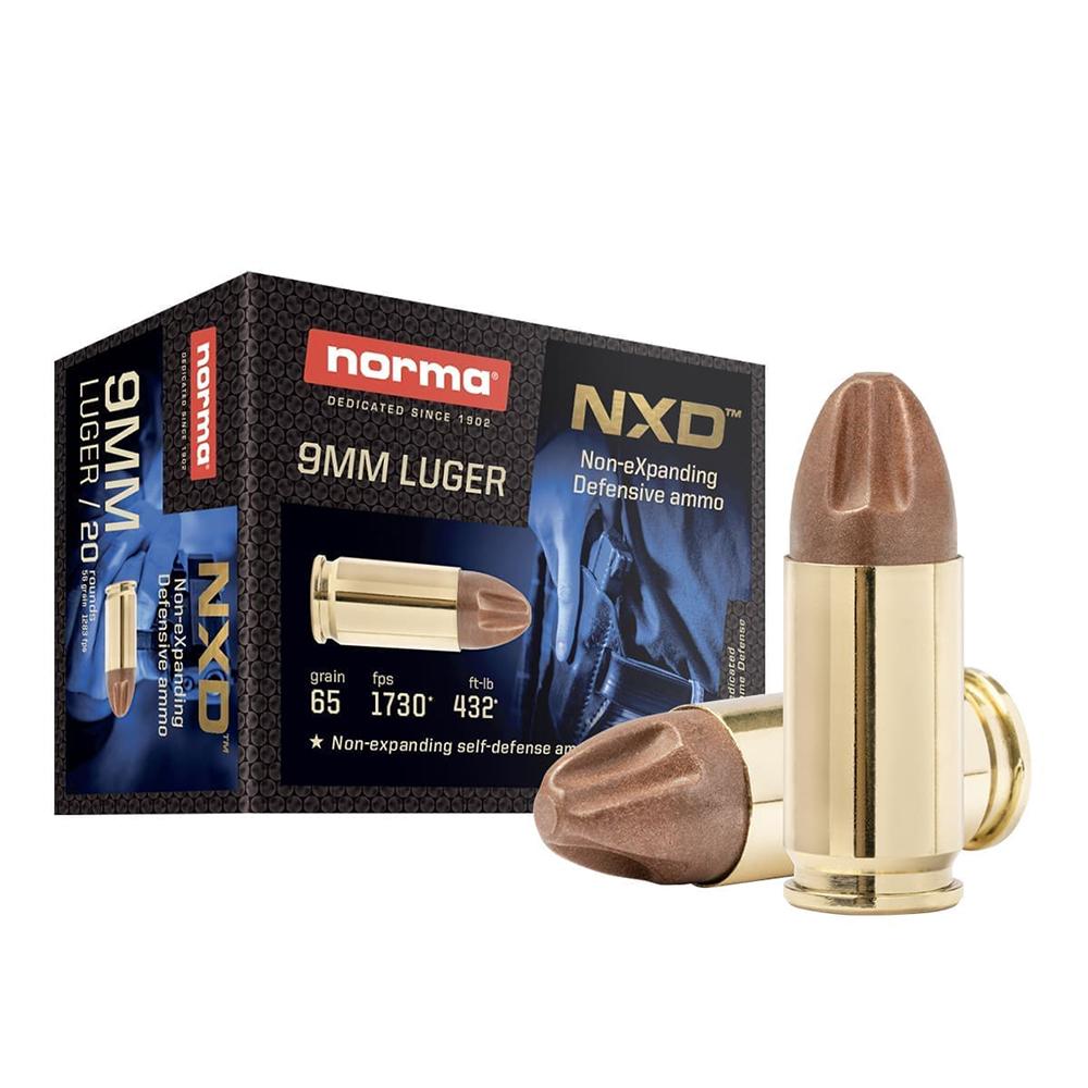 Norma 611140020 9mm Luger 65gr Self Defense Ammo 20 Rounds - View 2