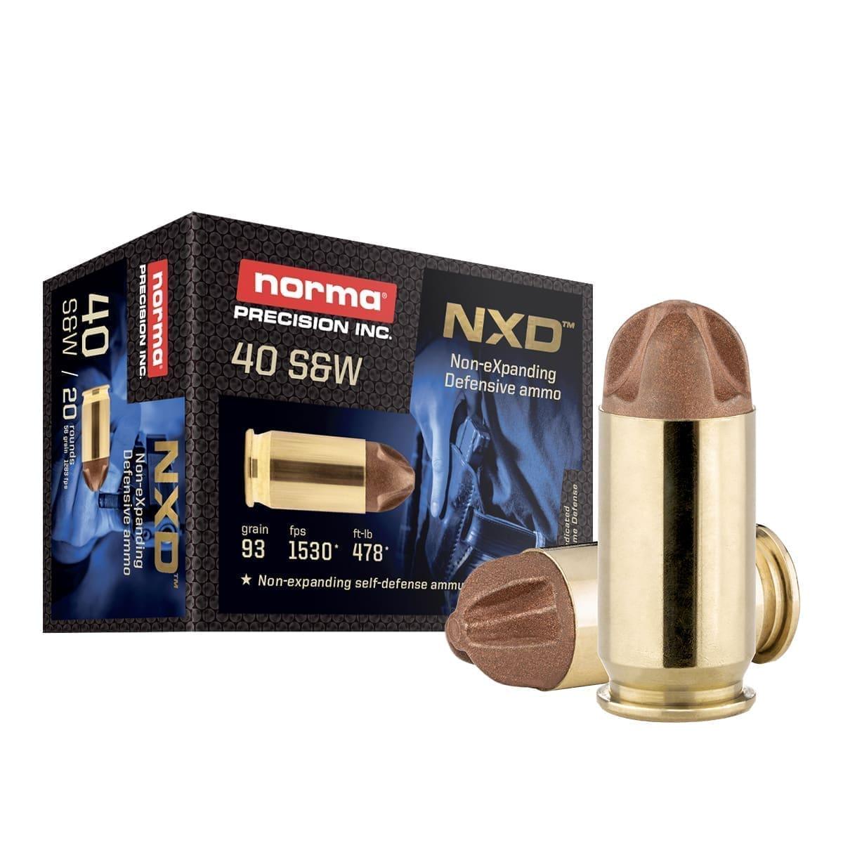 Norma 611440020 Self Defense NXD 40 S&W 93gr Ammo 20/Box - View 2