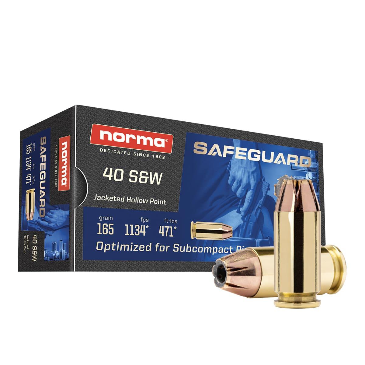 Norma Ammunition 801407887 40 S&W 165 Gr Jacketed - View 2