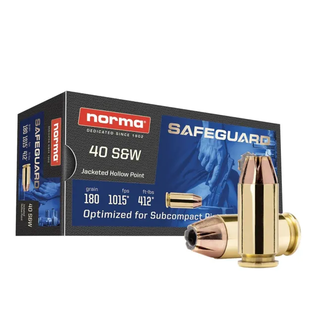 Norma Ammunition 801407727 Safeguard 40 S&W 180 Gr - View 2