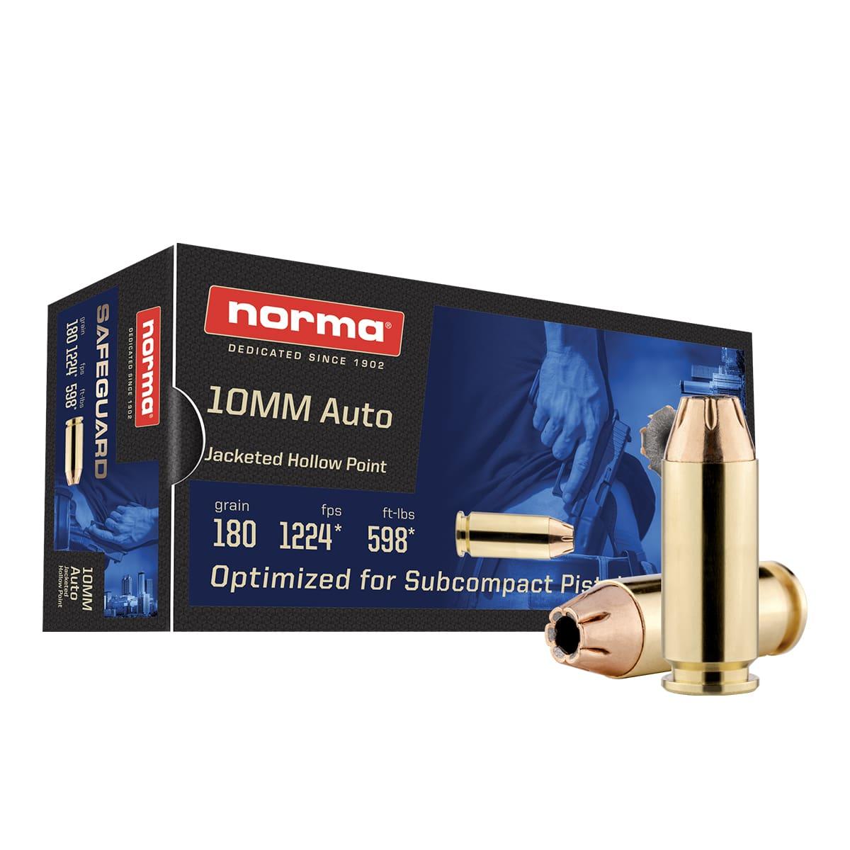 Norma Ammunition 801109265 10mm 180gr Jacketed Hollow Point 50 Rounds - View 2
