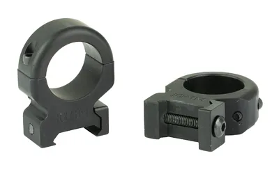 DNZ 10PTM Freedom Reaper Picatinny Rail Black 1" Tube Medium Rings 2 Piece - View 3