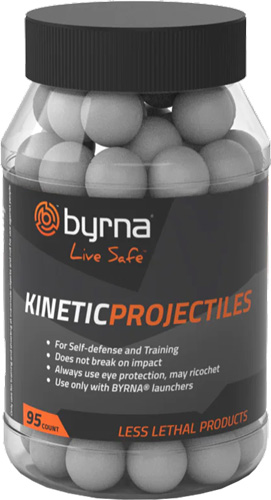 Byrna SP68302 Home Defense Kinetic 95ct Gray 3.2g Projectiles - View 2