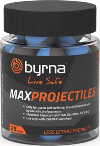 Byrna 810042110786 .68 Cal Max Projectiles, 25 Count Tub - View 2