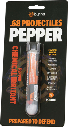 Byrna Technologies JB68316 Pepper Projectiles 5ct Gray/Red - View 2