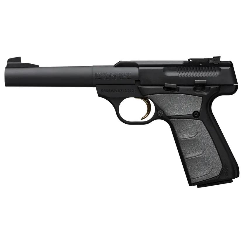 Browning Buck Mark Camper 22 LR 5.5 in Tapered Bull Barrel Matte Blued - View 2