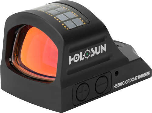 Holosun HE507C-GR-X2 Circle Dot Solar Failsafe with Selectable Reticle - View 2