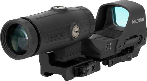 HOLOSUN HE510C Reflex Red Dot Sight & HM3X Magnifier Set - View 2
