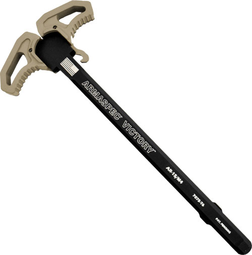 Armaspec ARM161FDE Victory AR15 Charging Handle FDE, 7075 Aluminum - View 2