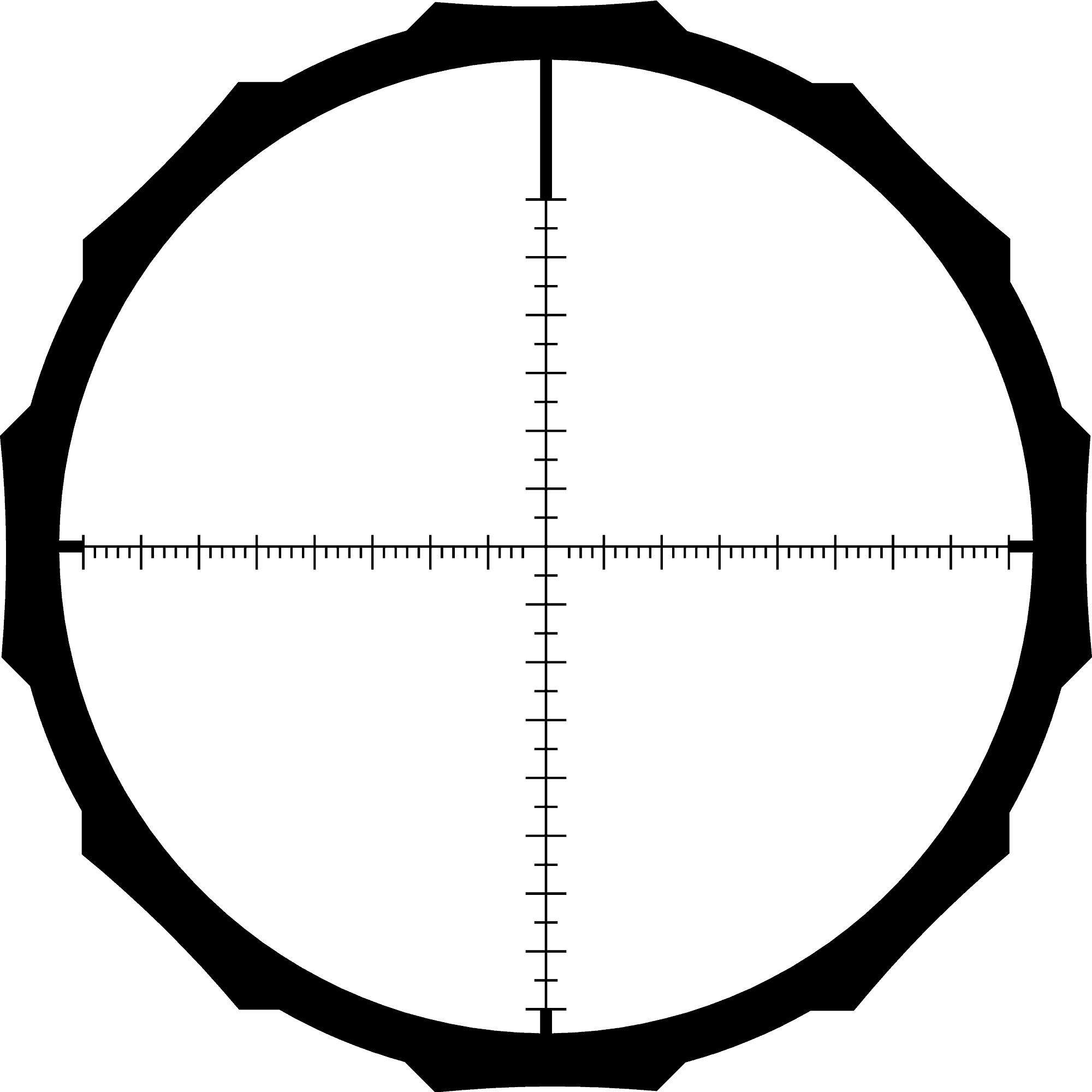 Crimson Trace 01-01070 Hardline Pro 4-16X50 30mm MR1-MIL Scope Black - View 2