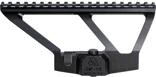 Arsenal SM13 Picatinny Scope Mount Black Aluminum 7.625" Low Profile - View 2