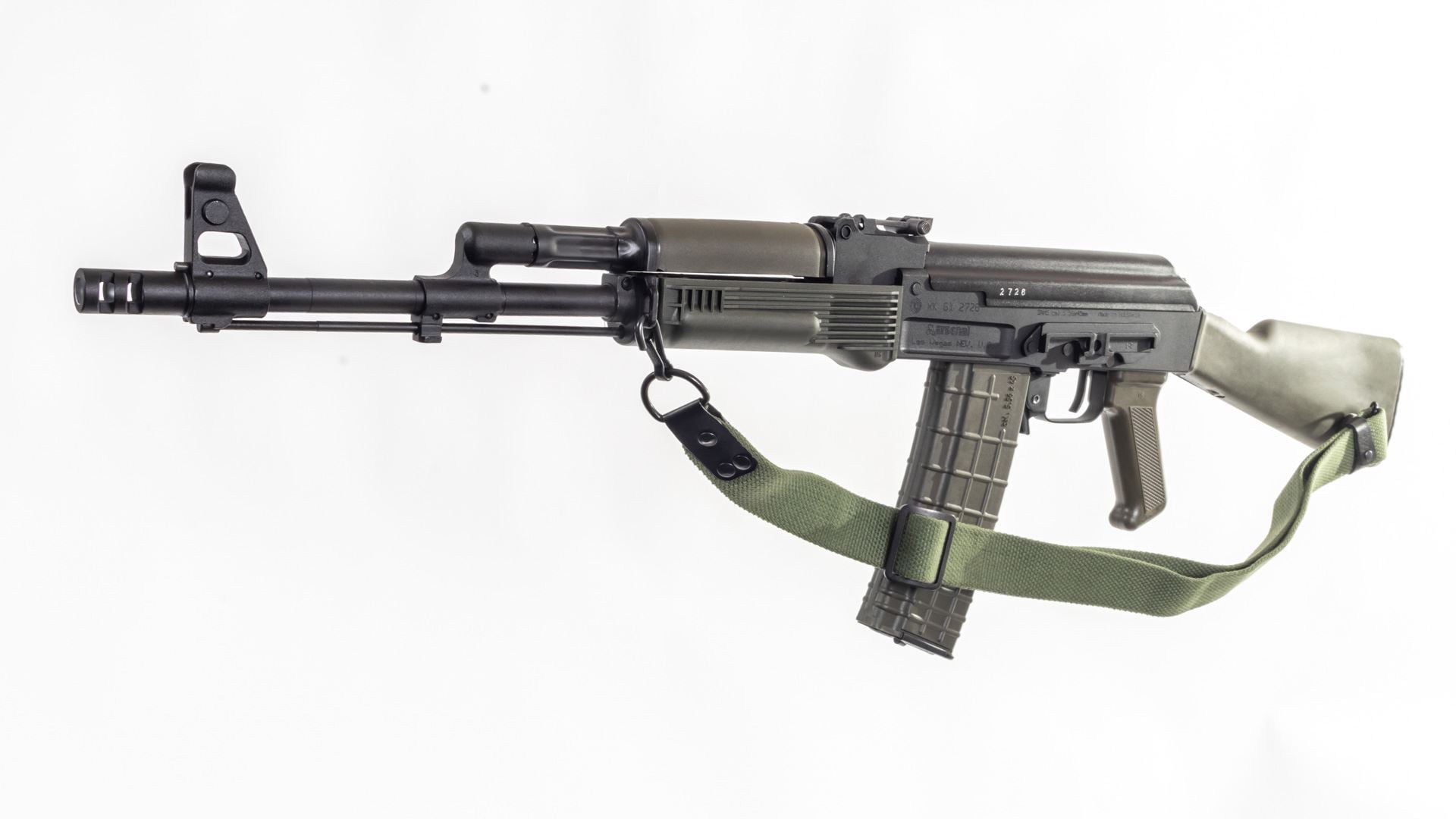 Arsenal SAM5 5.56mm Rifle 16.3" OD Green, Milled Receiver, 30rd Mag - View 2