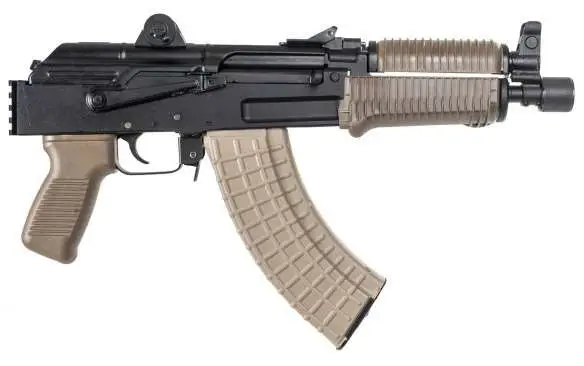 SAM7K-55 7.62x39mm AK Milled Receiver Pistol, 8.5" Barrel, 30rd Magazine - View 2
